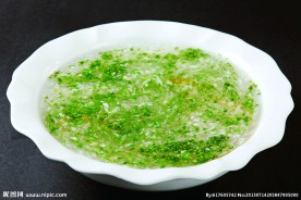 香菜豆腐羹