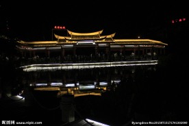 鱼乐廊夜景