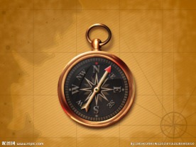 指南针矢量图标