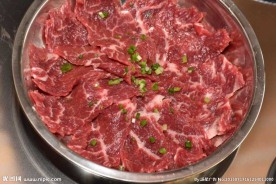 雪花牛排肉