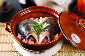 -砂锅焗鱼头