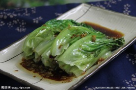 白灼生菜