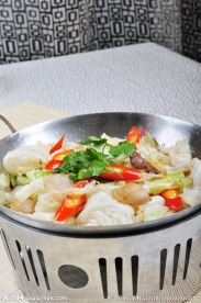 干锅球菜   干锅包菜