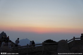 黄山日出