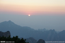 黄山日出