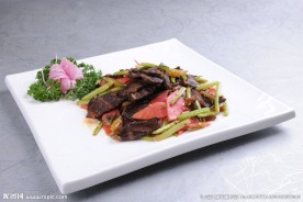 酸辣牛肉