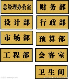 门牌