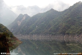 雨后 山水风景