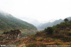 雨后 山水风景