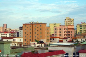 城市建筑 彩色空间
