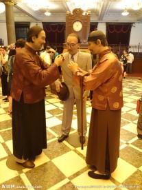 沈阳金融博物馆蜡像展厅