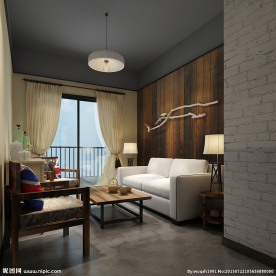 办公室接待区效果图模型