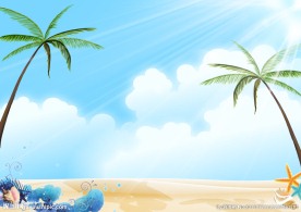 夏天卡通背景图片