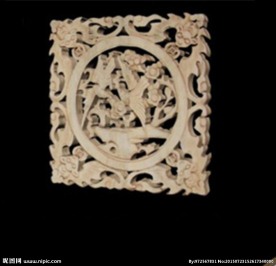 木雕花窗格3D模型