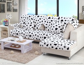 斑点狗沙发垫侧面