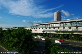 城市地铁站 深圳草铺站