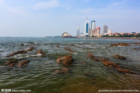 青岛栈桥海水浴场