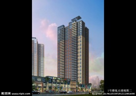 贵港盛世汇景商业街效果图