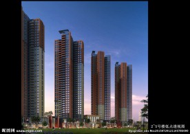 贵港盛世汇景商业街效果图