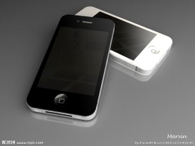 苹果手机3D模型iphone4
