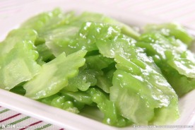 清炒苦瓜