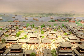 隋唐洛阳城模型