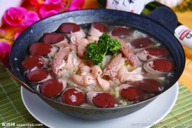 农家杀猪烩菜