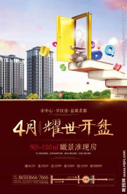 开盘 海报