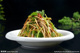 尖椒香菜豆腐丝