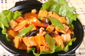 三鲜豆腐煲