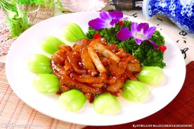 葱烧黄玉参
