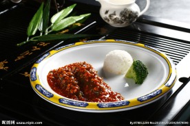 肉沫烧辽参