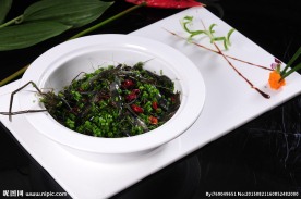 葱炝河虾