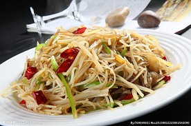土豆丝粉条