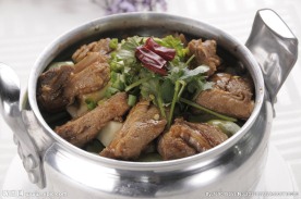 压锅排骨土豆豆角锅