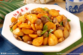 日本土豆烧鸡心