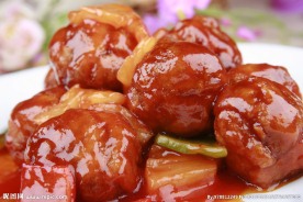 菠萝鸡球