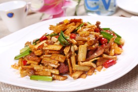 萝卜干炒腊肉