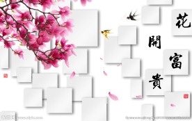 3D电视背景墙