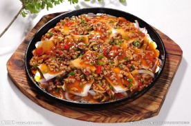 铁板豆腐
