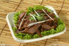 卤鸡胗