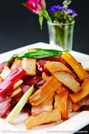 杏鲍菇风吹肉