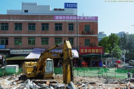 嘉兴春天大夏 建筑工地