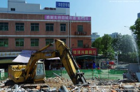 嘉兴春天大夏 建筑工地