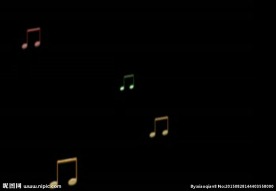 音符背景视频