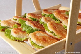 生菜酱肉饼好