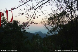 观音山 夕霞晚照