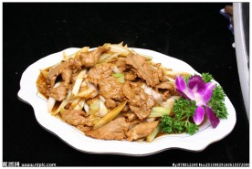 葱爆驴肉