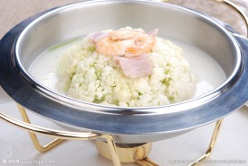 浓汤散花