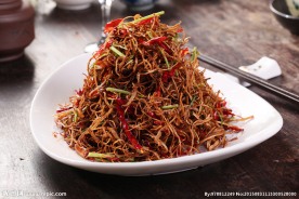 干煸茶树菇